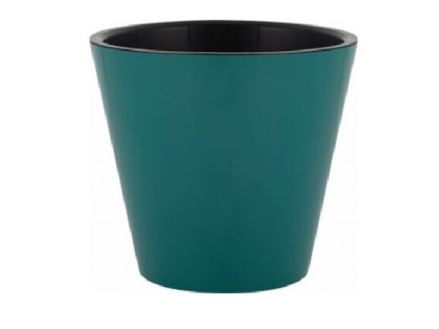 Горшок для цветов InGreen London D280мм, 10,5л c дренажной вставкой, тропический лес